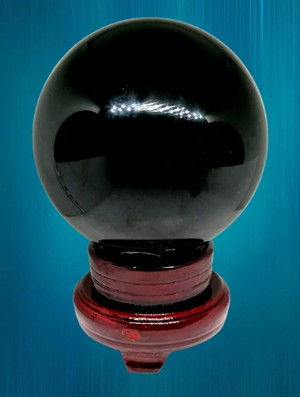 Exkluzivní koule z obsidiánu cca 5,8 cm