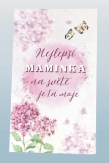 Dárková kartička - Nejlepší maminka na světě