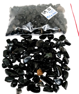 Turmalín skoryl chips 7-12 mm, balení 500 g