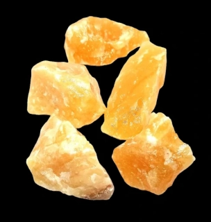 Kalcit medový kousky 4-5 cm
